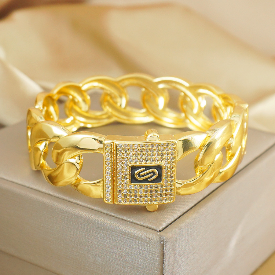 Ethnic Fashion Dubai - Pulsera de moda neutra con cadena