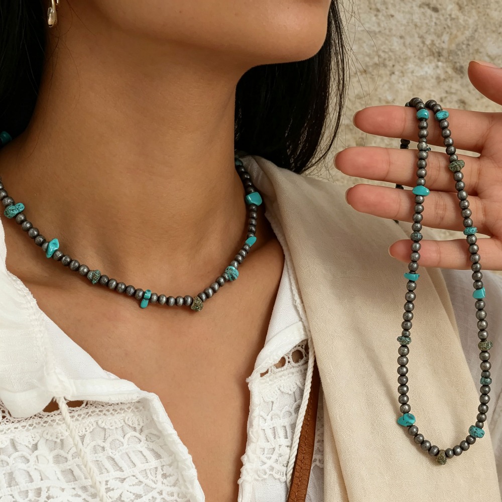 Fashion Ethnic Wear For Men - Collar Étnico Bohemio para Hombre con