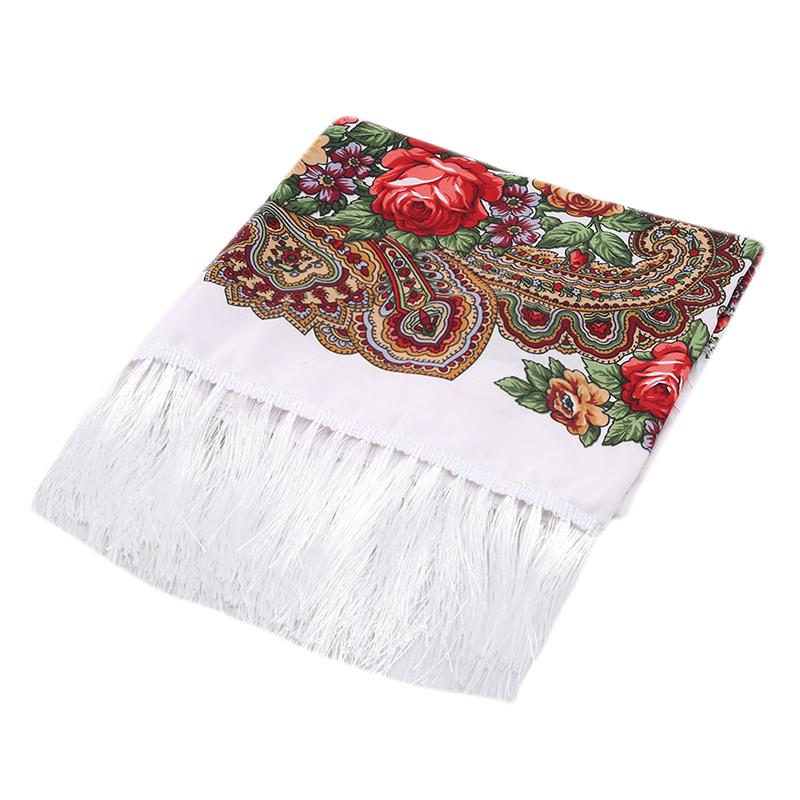 Bufanda con estampado Retro, c - Winter Ethnic Fashion For Women reseña y precio