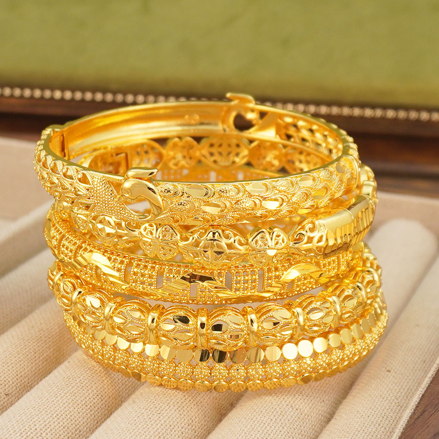 1 Pieza de Brazalete Dorado co - Ethnic Fashion Dubai reseña y precio