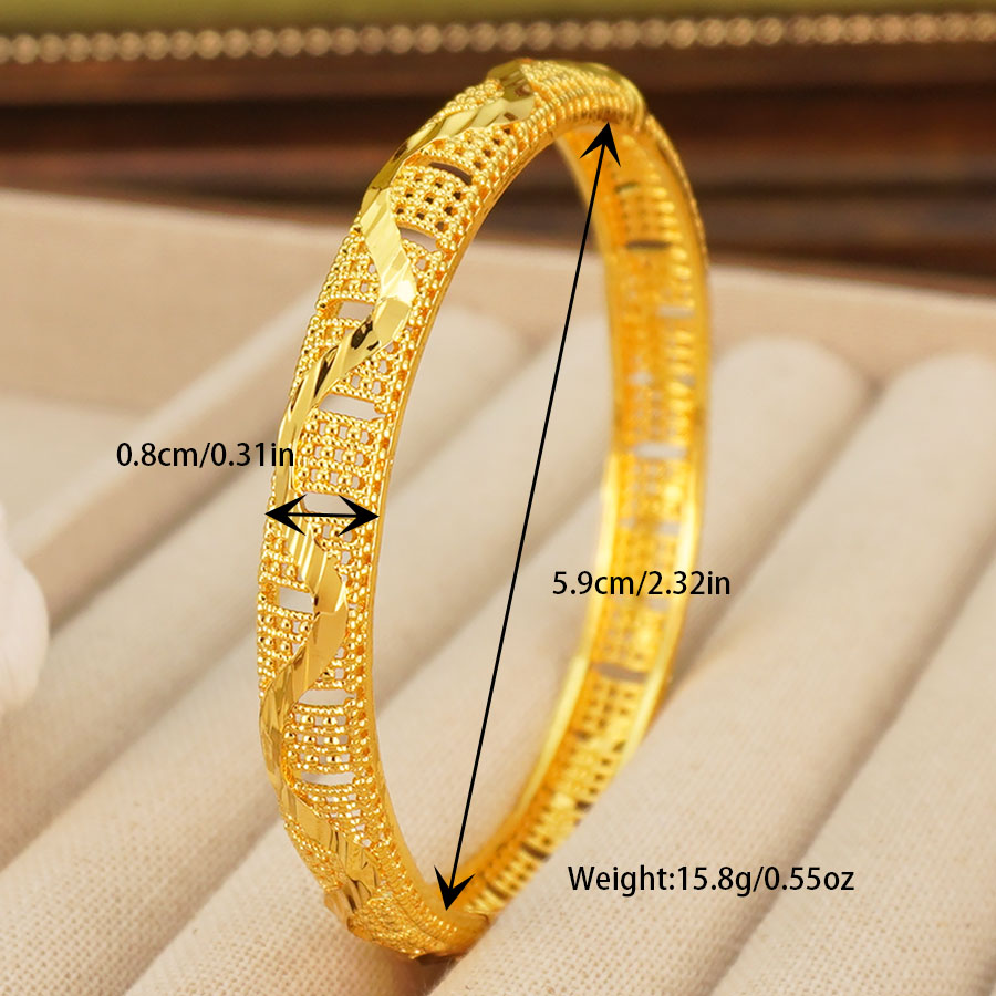 1 Pieza de Brazalete Dorado co - Ethnic Fashion Dubai reseña y precio