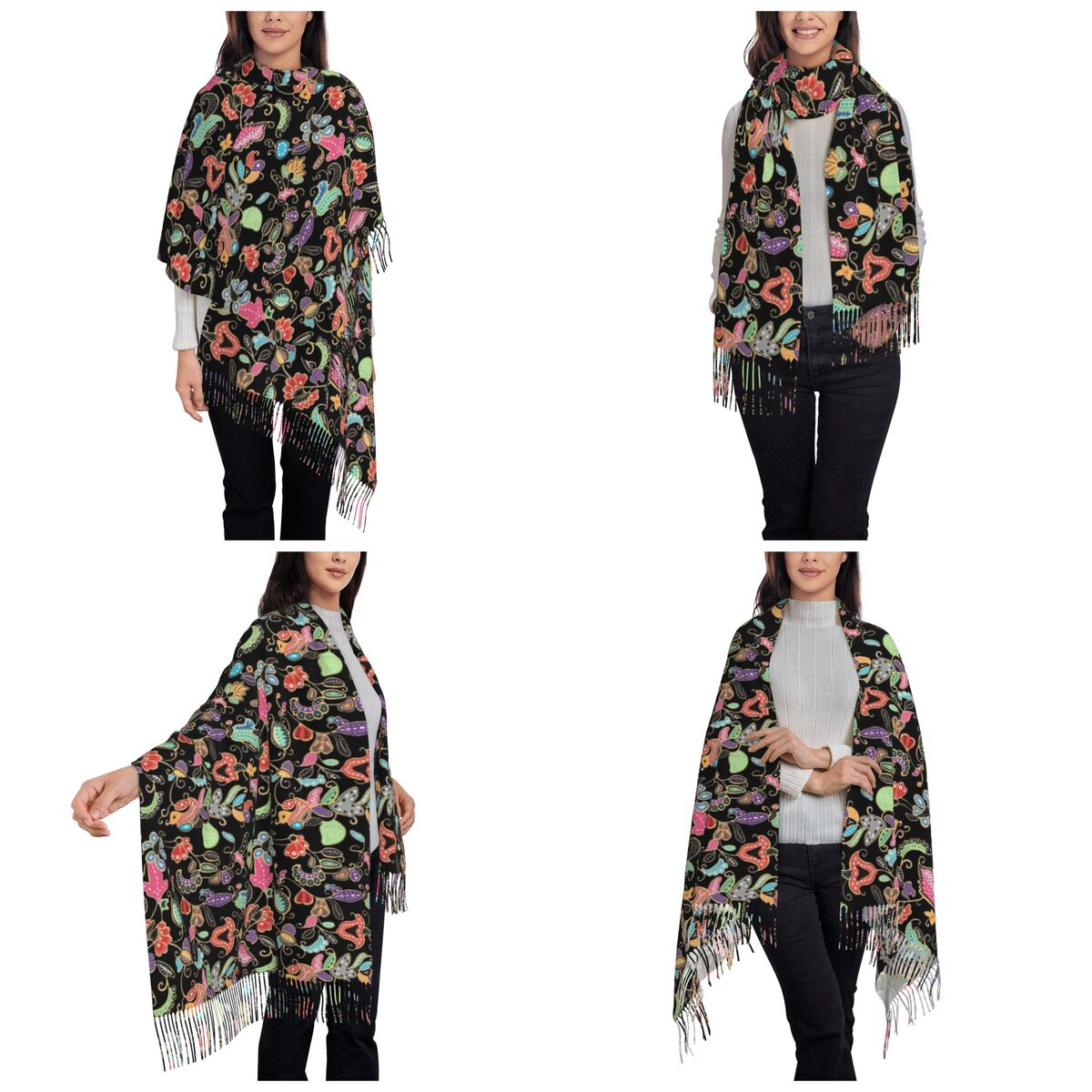 Chal de batik sarong, chal mor - Batik Sarong Wrap reseña y precio
