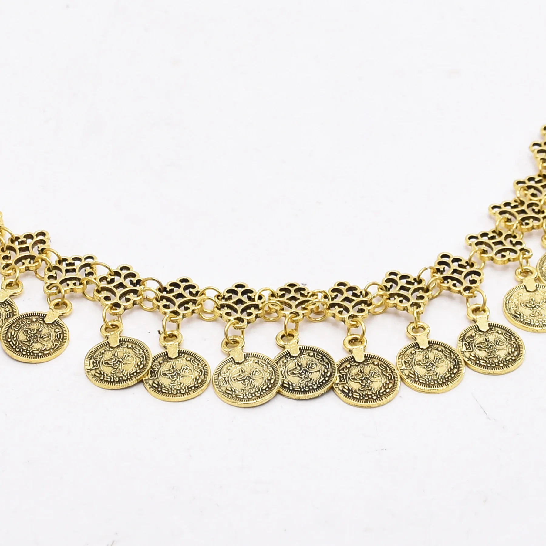 Collar con colgante de monedas - Ethnic Fashion Pakistan reseña y precio