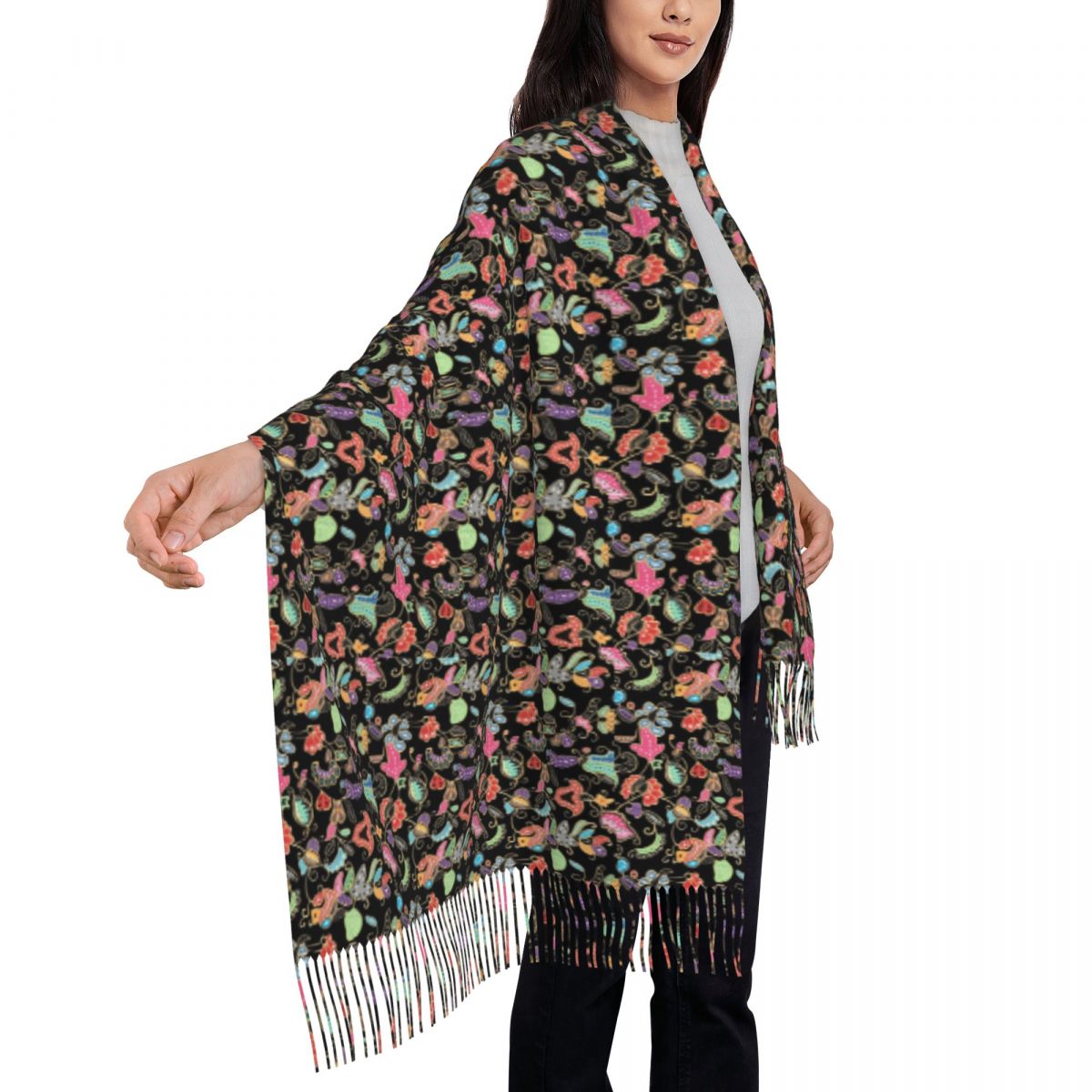 Chal de batik sarong, chal mor - Batik Sarong Wrap reseña y precio
