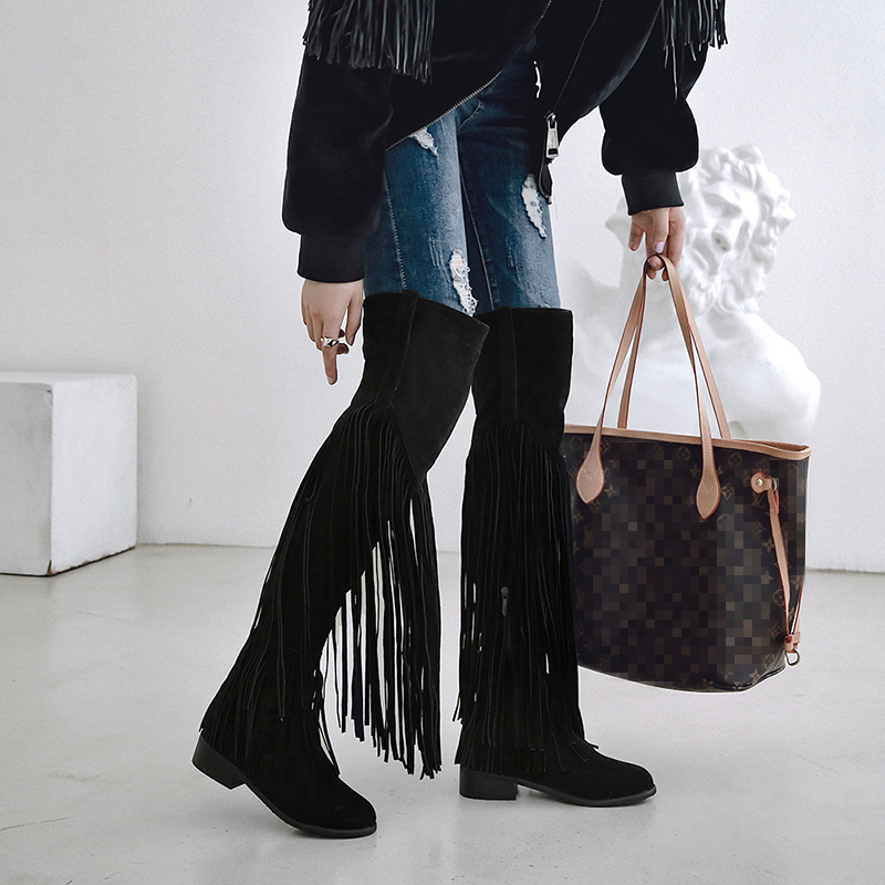 Botas Altas de Moda Boho 2026  - Winter Ethnic Fashion For Women reseña y precio