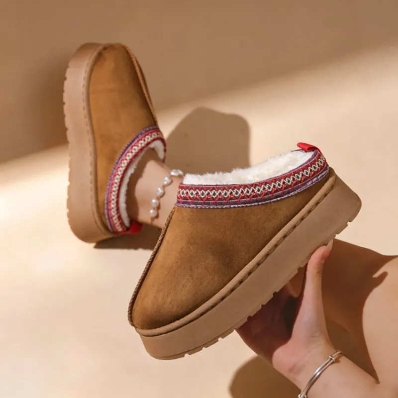 Nuevas Pantuflas de Plataforma - Winter Ethnic Fashion For Women reseña y precio