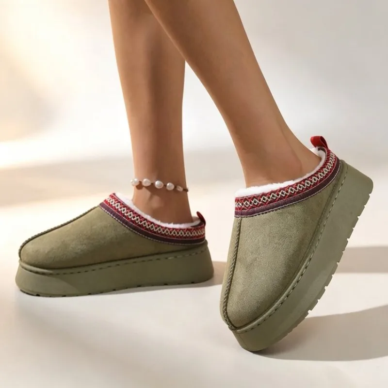 Nuevas Pantuflas de Plataforma - Winter Ethnic Fashion For Women reseña y precio